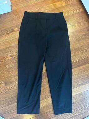 J. Crew Black Work Trousers